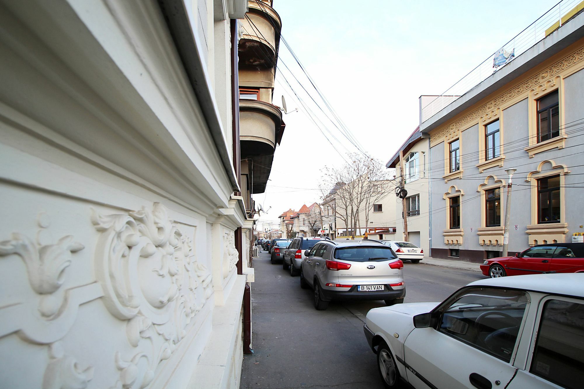 Central Villa Bukarest Exteriör bild